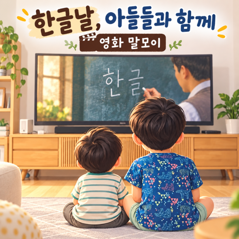 한글날 아이와 함께 볼 영화 말모이, 국어사전까지 꺼내 온 이유