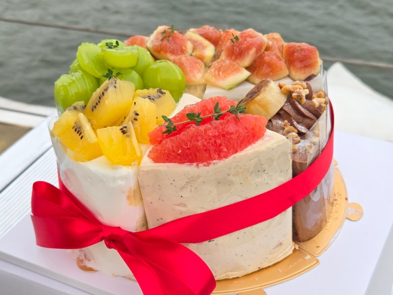 [마곡 빵집 추천] 미노아 베이커리 마곡역 디저트 맛집, 동물성생크림 과일 폭탄 홀 조각케이....