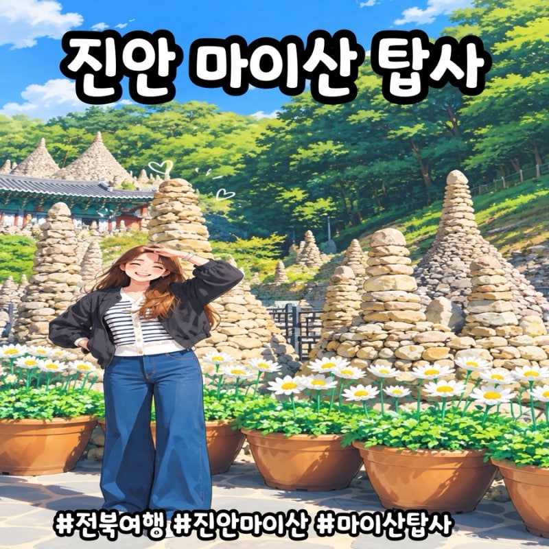 진안 가볼 만한 곳 마이산 탑사, 신비로운 돌탑 보러 마이열차 타고 다녀온 후기