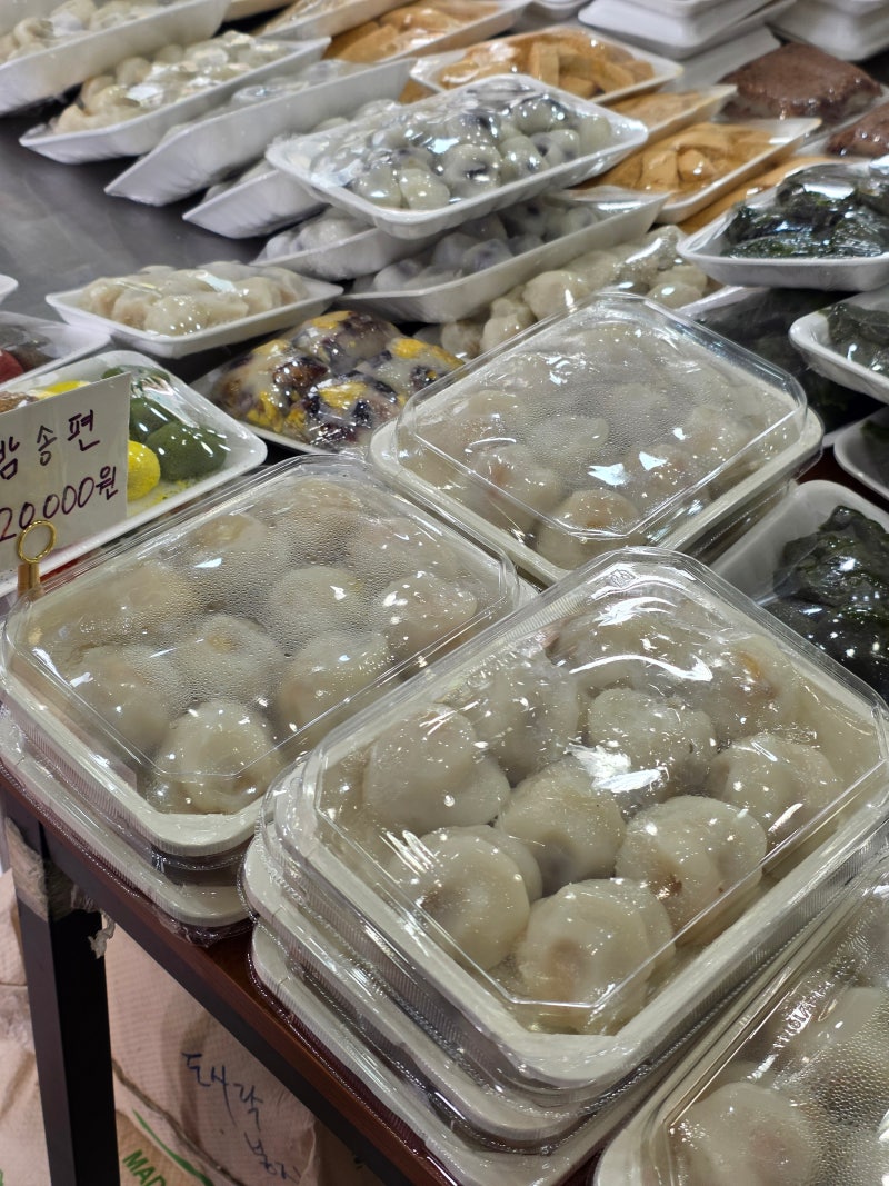 강릉중앙시장 먹거리 소개 줄서는 맛집부터 만동제과 강릉떡집까지