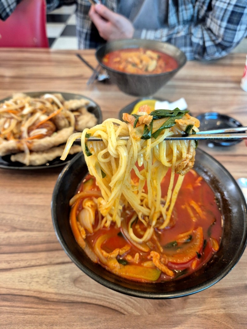 강릉 짬뽕 맛집 중국집 룽성 강릉짬뽕 교동점