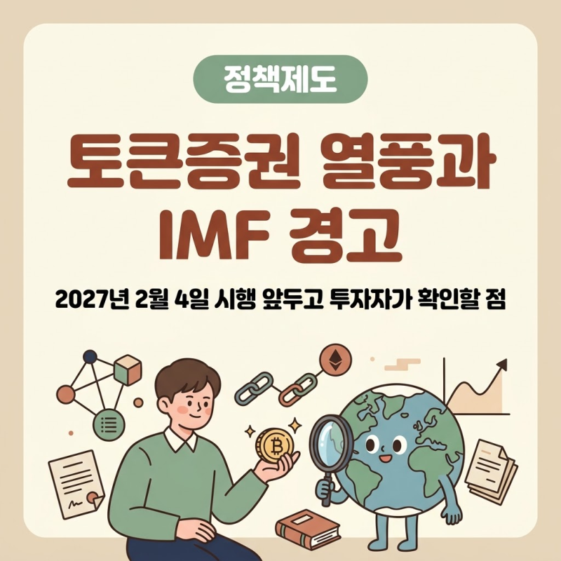 토큰증권 STO·은행 자산 토큰화 열풍, IMF 경고와 투자자 확인할 점