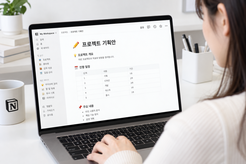 노션 페이지 공유 방법, 협업 권한 설정까지 알아보기