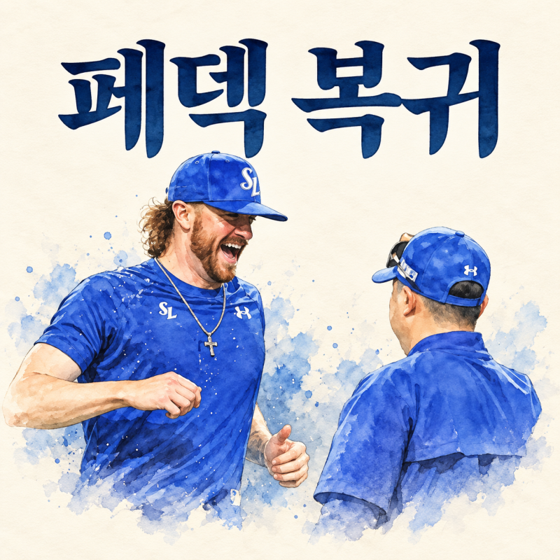 삼성 페덱 복귀｜SSG전 40구, 가을야구 앞두고 확인한 것