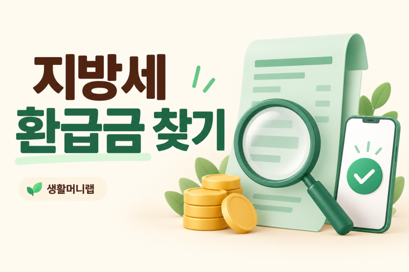 더 낸 세금, 돌려받았나요? 지방세 환급금 조회·신청 | Korea Local Tax Refund