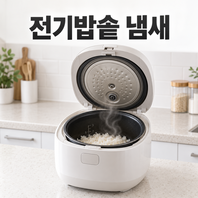 전기밥솥 냄새 종류별 원인과 안전하게 없애는 순서
