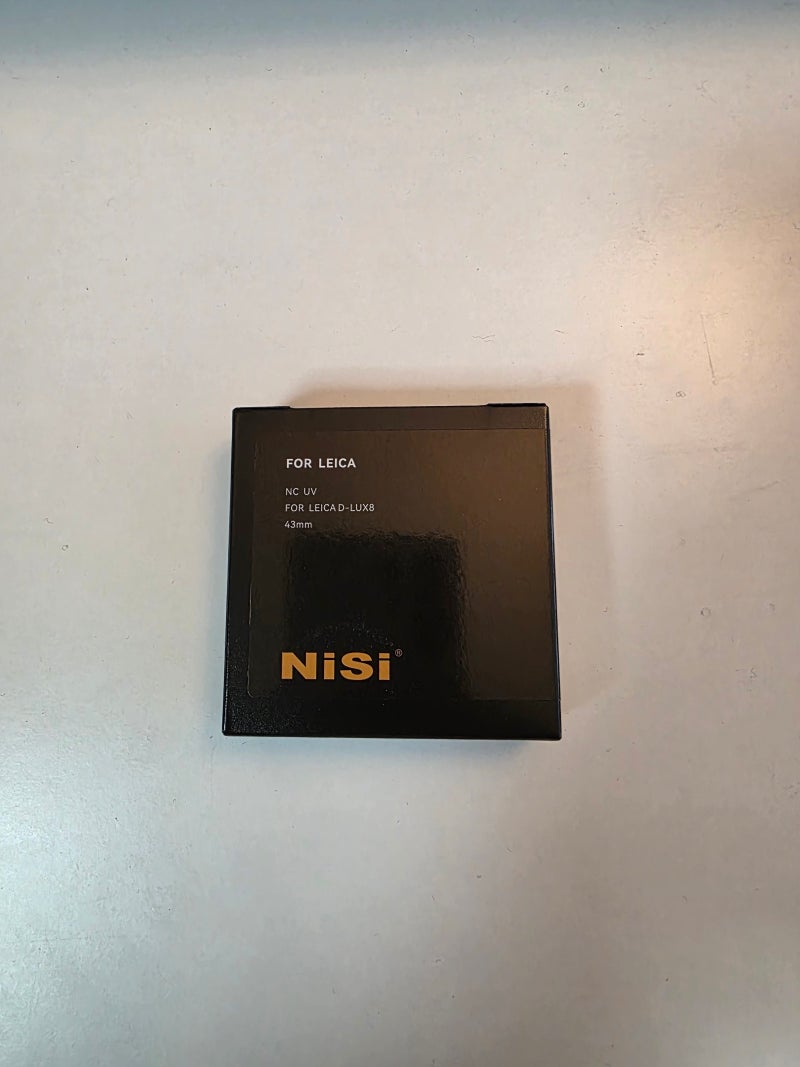 파나소닉 루믹스 L10을 위한 단 하나의 필터.. NISI , 그런데 QC 문제가 있군.