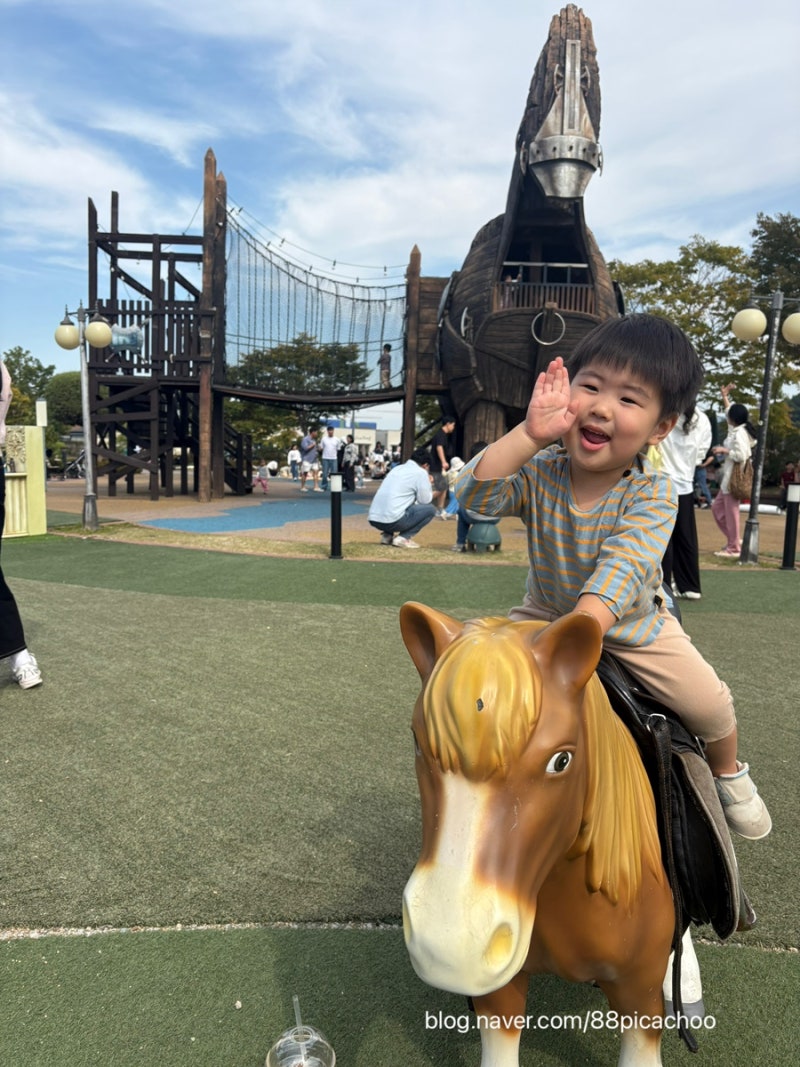렛츠런파크 서울 경마공원 세돌 아기랑 주말 나들이｜포니체험 예약 실패, 승마전동차 후기....
