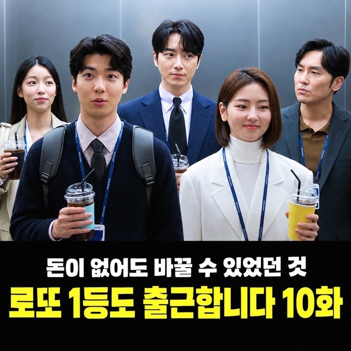 로또 1등도 출근합니다 10화 줄거리 결말 돈이 없어도 바꿀 수 있었던 것