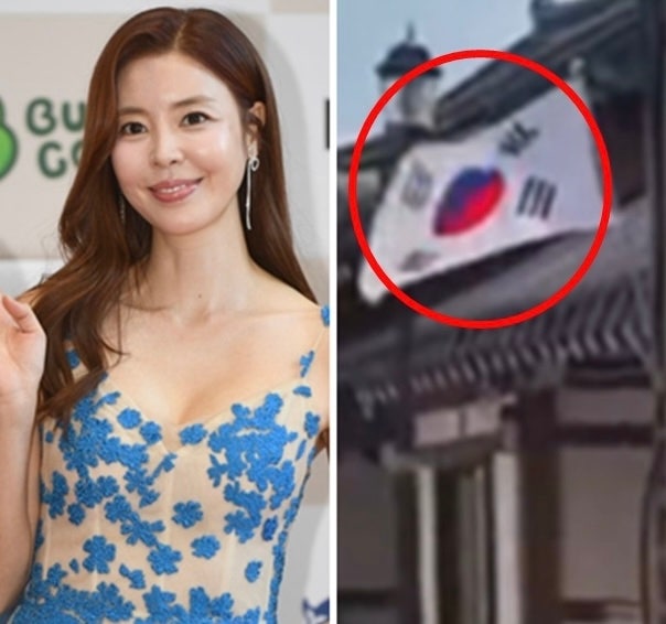 “태극기가 왜 이래?” 김규리 게시물 두고 시선 쏠린 이유