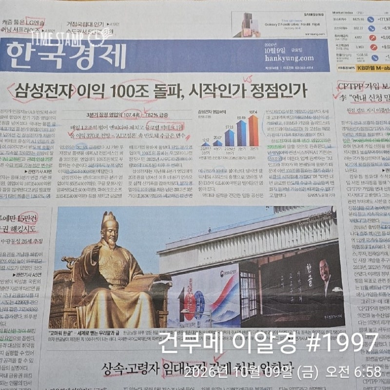 뉴욕 증시, 美 국채 금리·유가 상승에 하락 출발…나스닥, 0.62% ↓_건부메의 이•알•경(이 ....