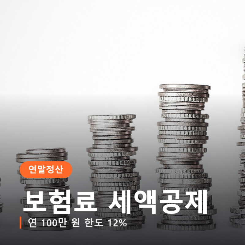 보험료 세액공제 대상, 연 100만 원 한도에 12%를 돌려받는다