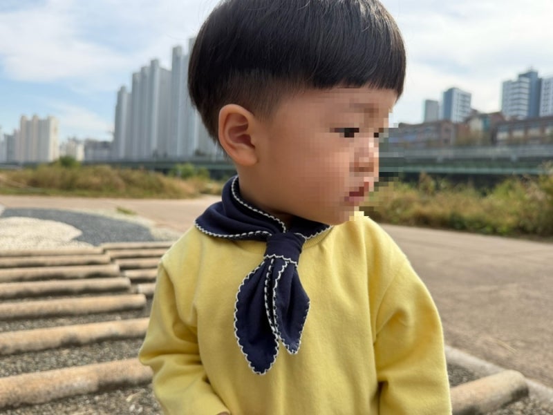 환절기 필수템 아기 목수건 추천 미니두두 스카프 ver2 내돈내산 후기