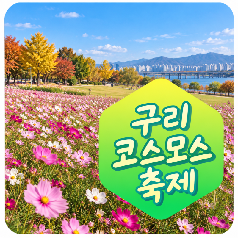 2026 구리 코스모스축제, 주차장 위치부터 대중교통으로 쉽게 가는법까지