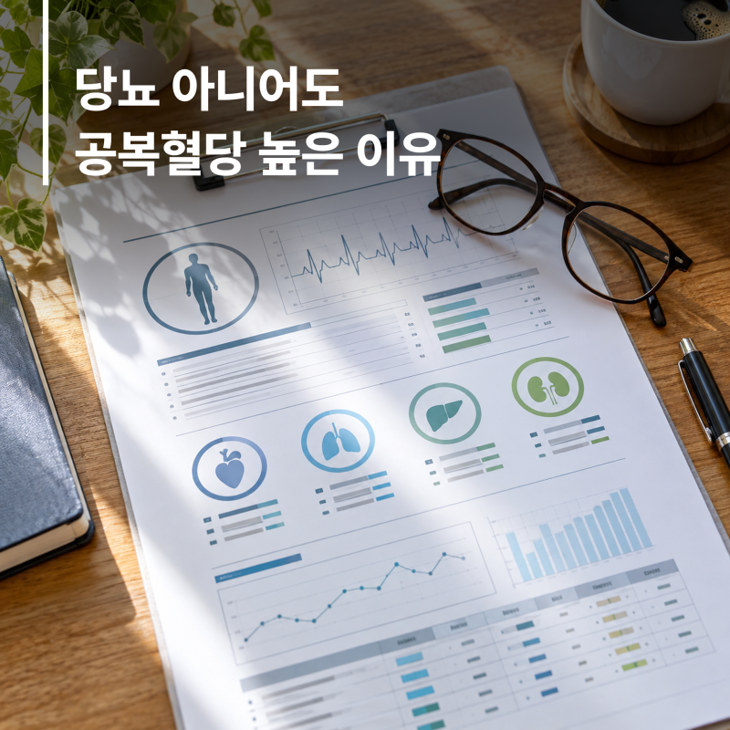 건강검진 공복혈당 높은 이유 당뇨 아니어도 수치 오르는 5가지 경우