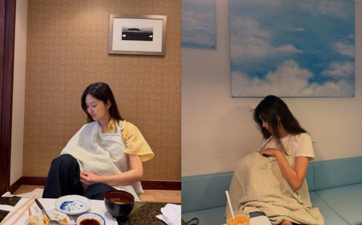 40대 여배우 <b>최유화</b>, 카페·식당서 <b>모유 수유</b>하며 육아 일상 공개 - ....