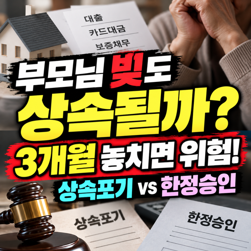상속포기했는데 손자녀에게 빚이?｜부모님 빚 상속 시 주의할 점
