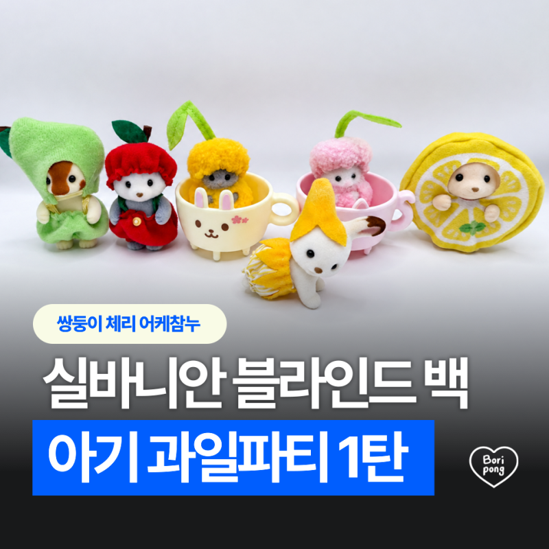 [실바니안 패밀리] 실바니안 블라인드백 아기 과일파티 1탄