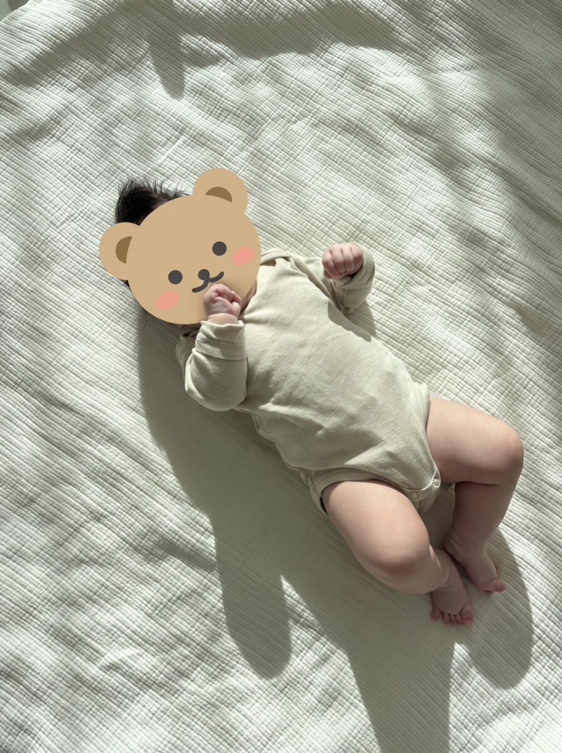 H&M 아기 옷 사이즈 후기｜4개월 120일 아기 4-6M vs 6-9M 뭐가 맞을까?
