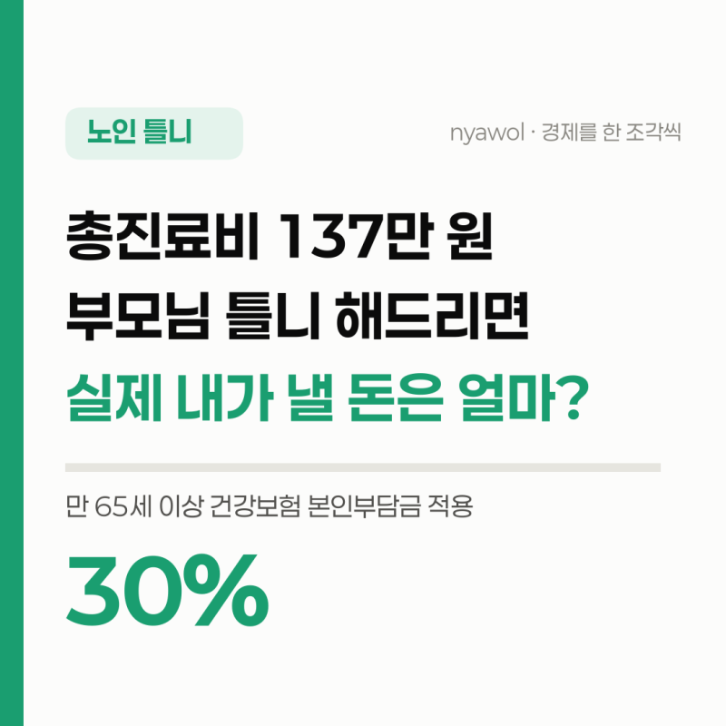 65세 이상 노인 틀니 가격, 2026년 30% 본인부담금은 41만 원