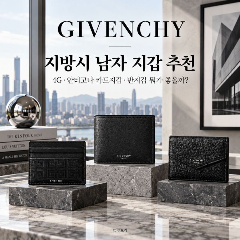 지방시 남자 지갑 추천 가격대 비교, 4G·안티고나 카드지갑 반지갑 뭐가 좋을까?