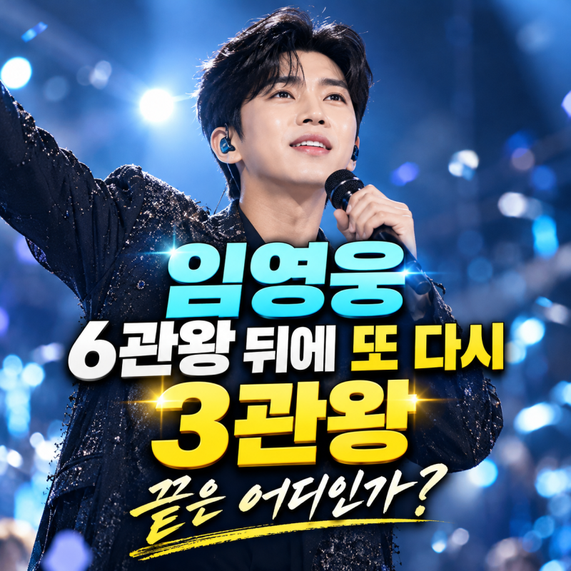 임영웅 6관왕 뒤에 또 다시 3관왕, 끝은 어디인가?