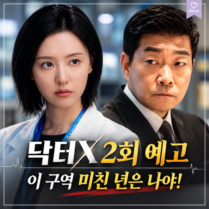 닥터X 김지원 1화부터 찢었다 2회 예고 계수정 소문 데로 싸가지가 없구나 오~신기해
