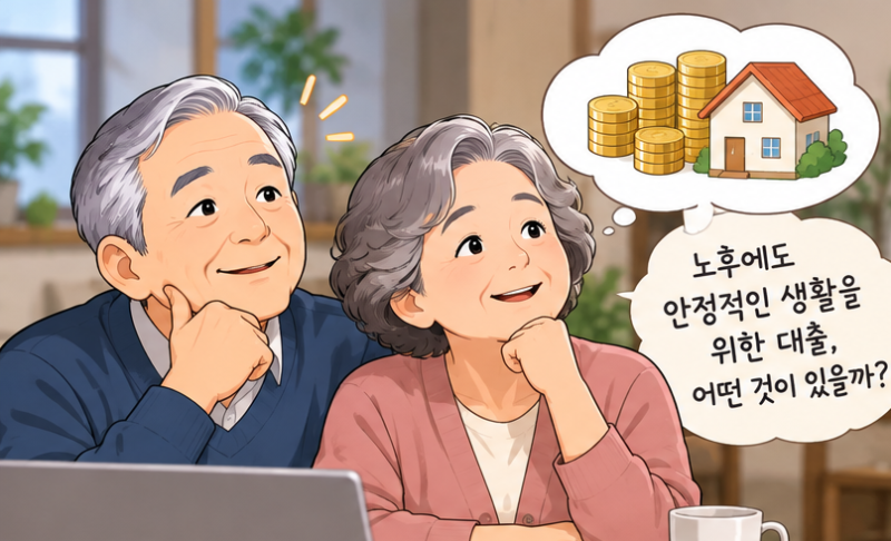 60대가 많이 찾는 대출 종류 총정리｜정부지원 대출부터 주택담보대출까지