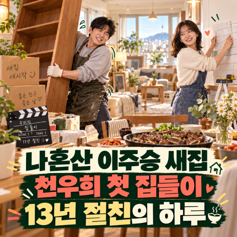 나혼자산다 이주승 새집｜천우희가 처음 놀러 온 13년 절친의 집들이