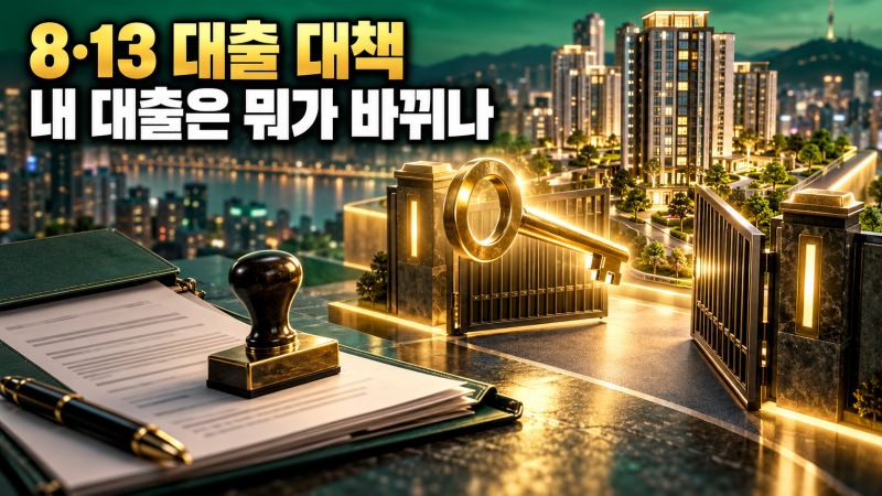 주담대 6억·4억·2억 한도는 그대로인데 가계대출 총량은 1.5%에서 3%로, 8·13 대출 대책에서 내....