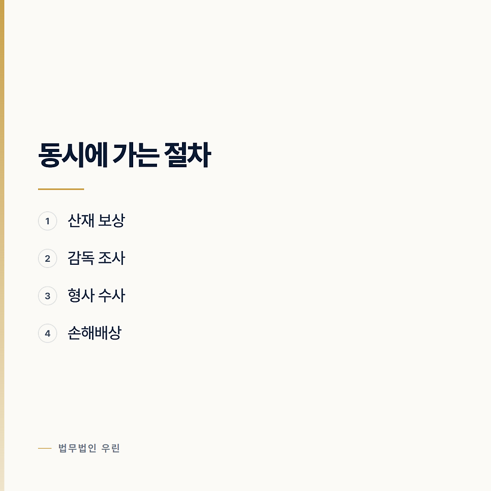산재와 형사가 같이 진행됩니다 울산중대재해변호사 관련 사진