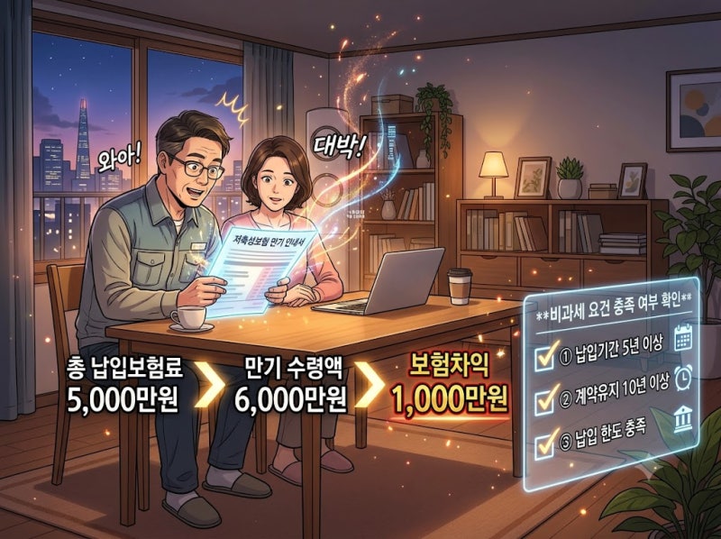 저축성보험 10년 비과세, 세금 내는 7가지 이유