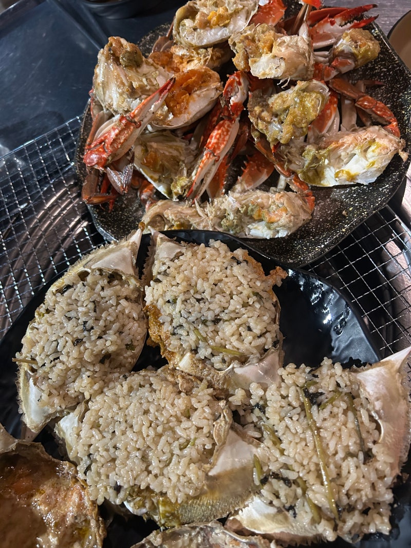 [송정 어부의술상] 오션뷰 야장에서 서해 꽃게찜 먹고왔습니다!! 내손내산 후기!!