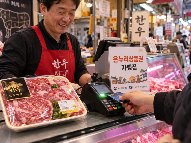 디지털 온누리상품권 할인 장보기, 전통시장·골목상권 식비 살림픽 절약 기준