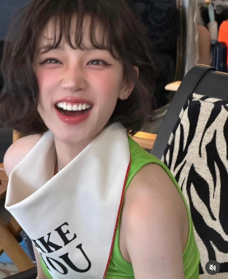 아이들 우기, 역대급 리즈 갱신! 긴 머리가 지루할 땐 단발 히피펌으로 인생 머리 찾기 ♀️....