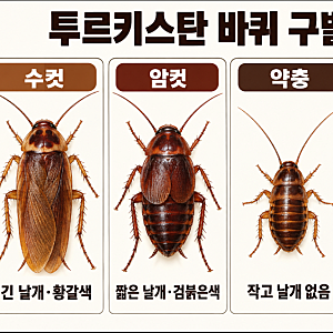 부산에 투르키스탄 중동 바퀴벌레 정착은 외국인 때문에?