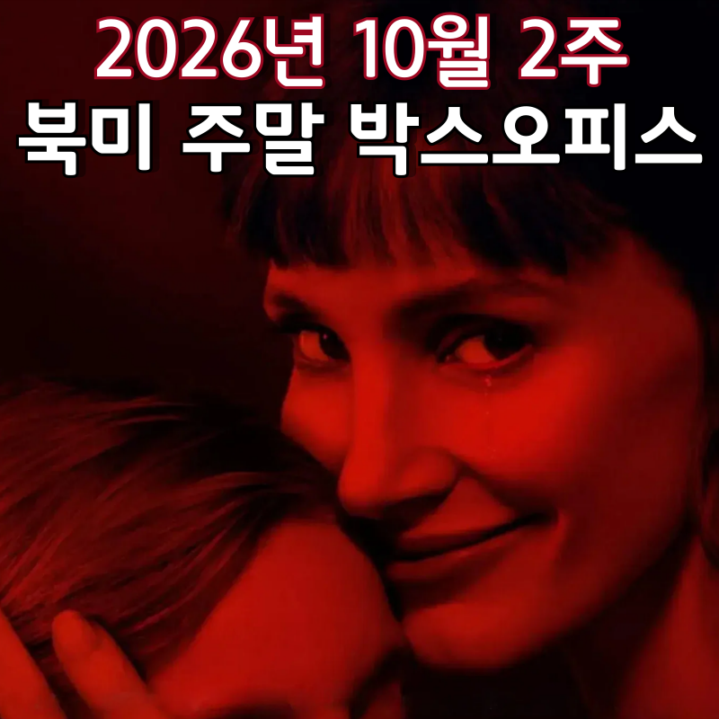 [2026년 10월 2주 북미 주말 박스오피스] '또 다른 엄마' 제시카 차스테인이 선사하는 섬뜩한 공....