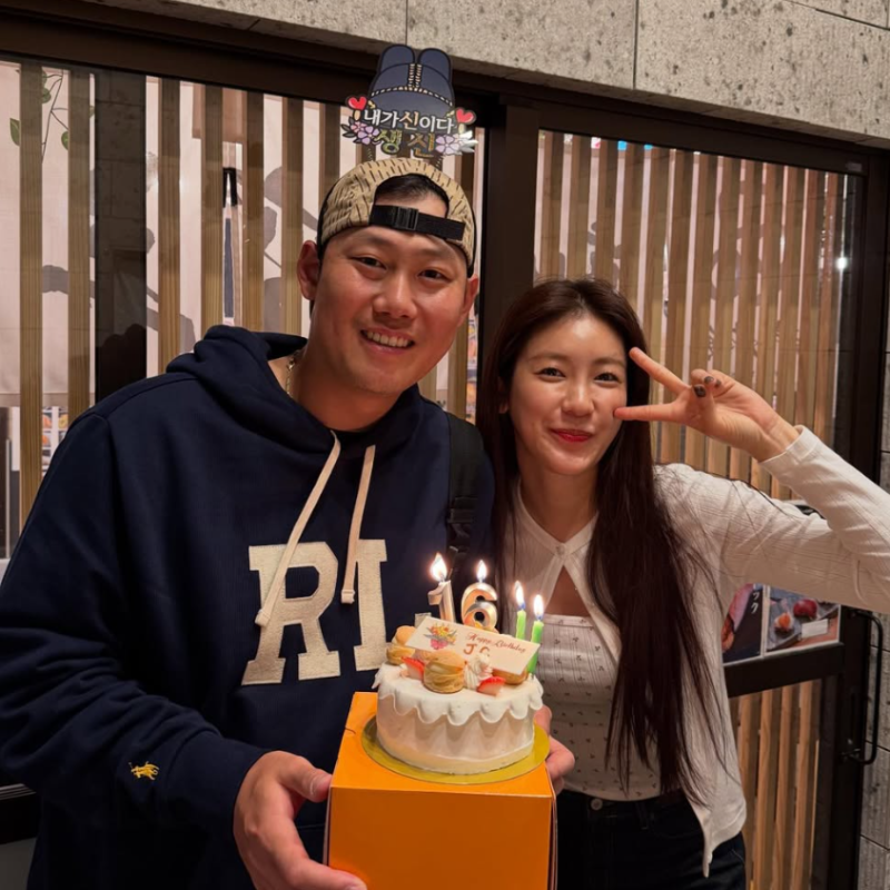 '은퇴 위기' 하주석의 부활, 그 뒤엔 '3대 치어리더' 김연정의 내조가 있었다?!