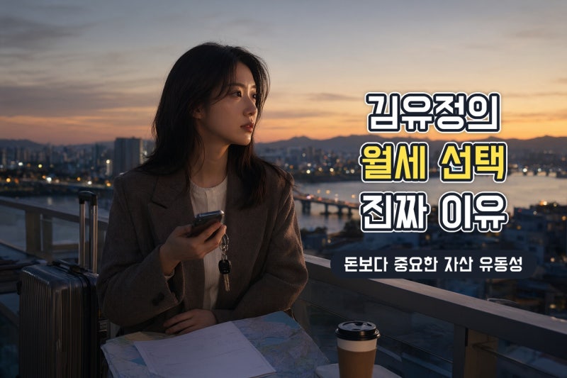 김유정 한남동 떠나 금호동 월세 선택한 이유, 톱스타의 새로운 자산관리법