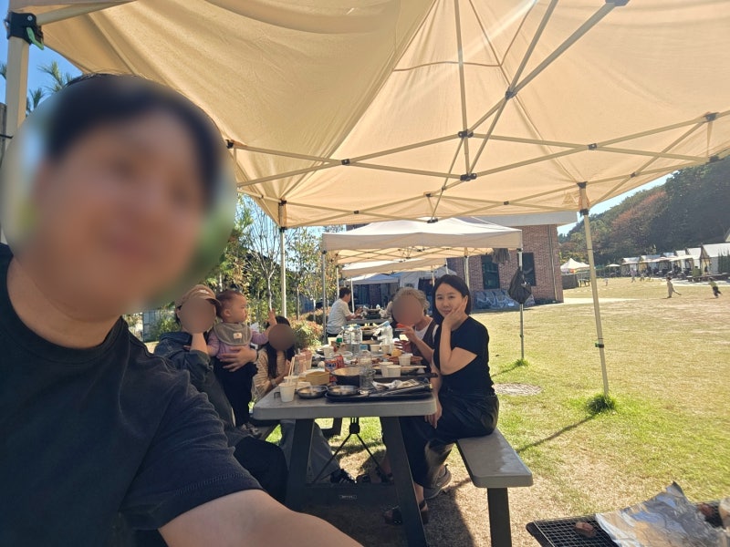 의왕 캠핑장 야외바베큐장 오매기744 바베큐 의왕맛집 백운호수맛집 또또간집