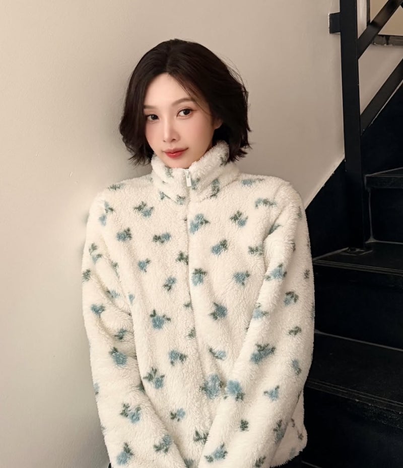 전지현도 입었던 조이 꽃무늬 후리스가 39,900원?