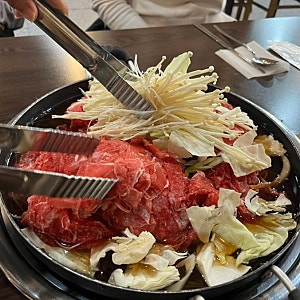 포천 호국로 맛집 '농촌사랑정육식당' 부드러운 한우 불고기 무한리필 & 후식 막국수 내돈내....