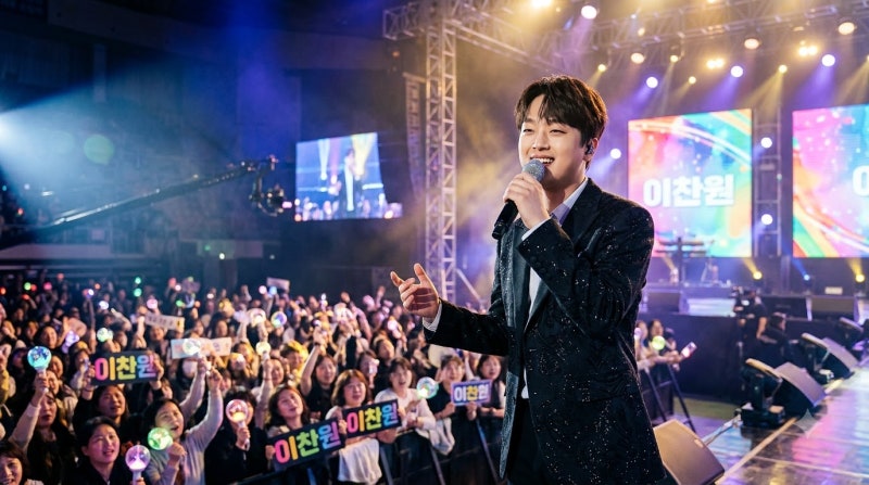 "올해 연말은 여기다!" 가수 이찬원, 킨텍스 연말 콘서트 '찬스감사제' 개최 및 티켓 예매 총....