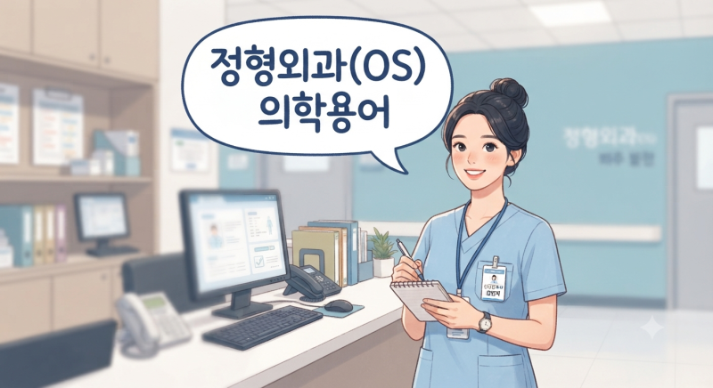 정형외과(OS) 의학용어 및 필수 수술명 총정리 : 신규 간호사 실무 가이드