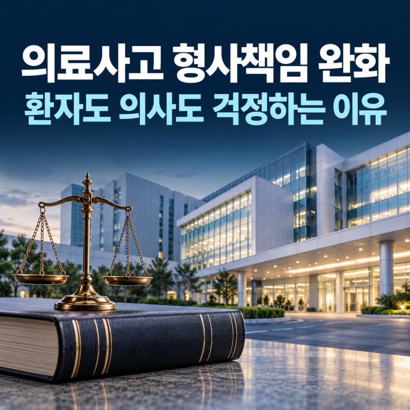 의료사고 형사책임 줄인다는데…환자도 의사도 걱정하는 이유
