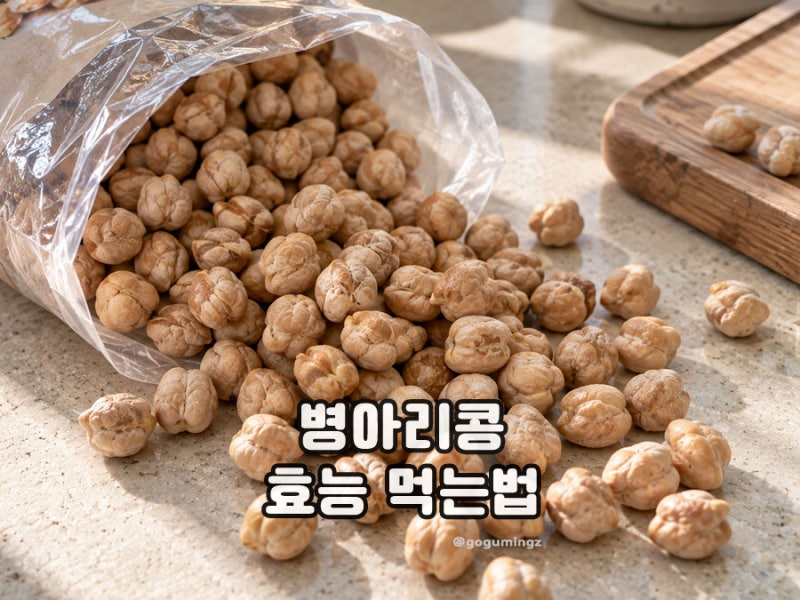 병아리콩 효능 7가지 부작용과 먹는 방법, 삶는 시간 보관법은?