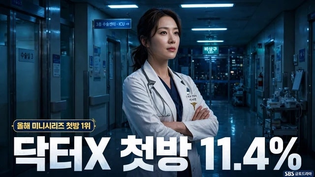 닥터X 시청률 11.4% 첫방부터 터진 김지원... 1회 명장면 2회 관전포인트