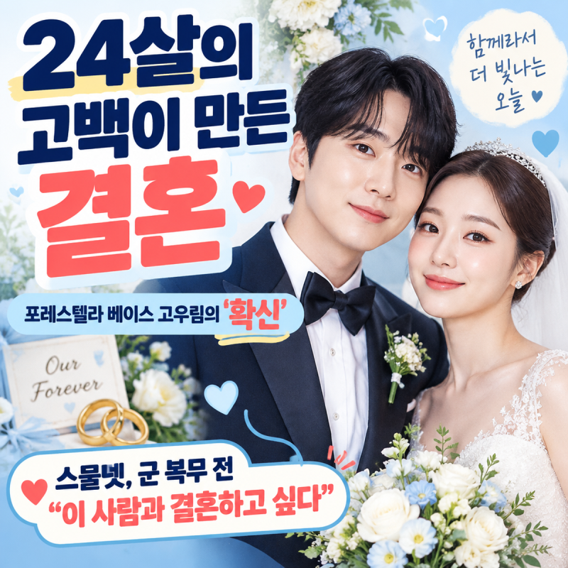 24살 고우림이 꺼낸 결혼 얘기, 김연아의 대답에 다들 놀랐다