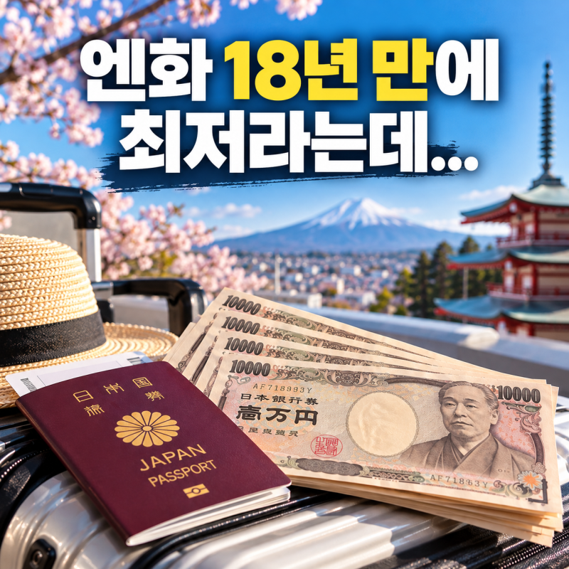 “엔화 18년 만에 최저라는데”…지금 환전해도 될까? 원·엔 환율 하락 이유