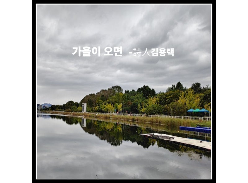 가을이 오면...詩人 김용택